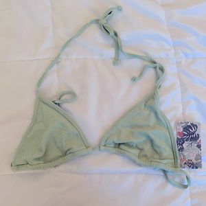 Toluca Swim Antheia Top - Eucalyptus